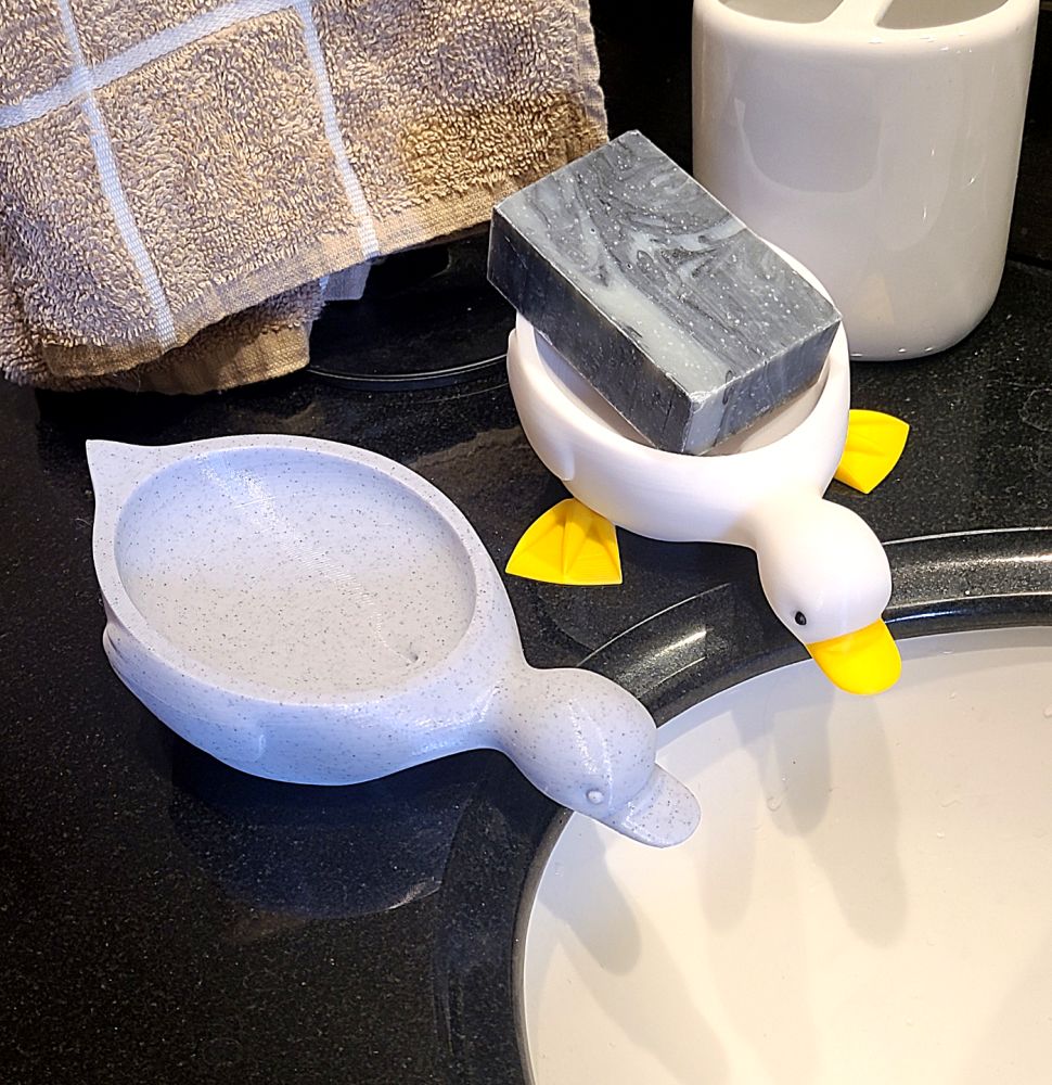 Duck Soap Dish, 3D printed