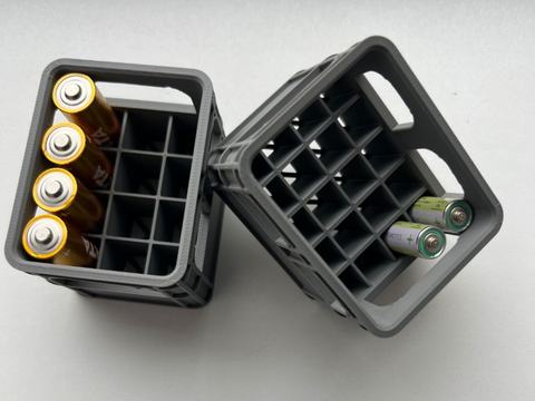 Beer Crate Battery Box, 3D printed