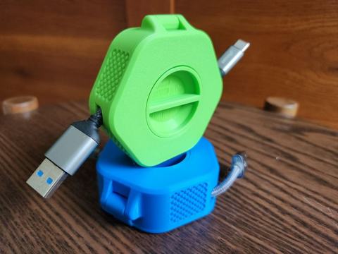 Cable Winder, 3D printed